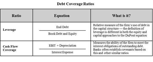 financial ratios 
